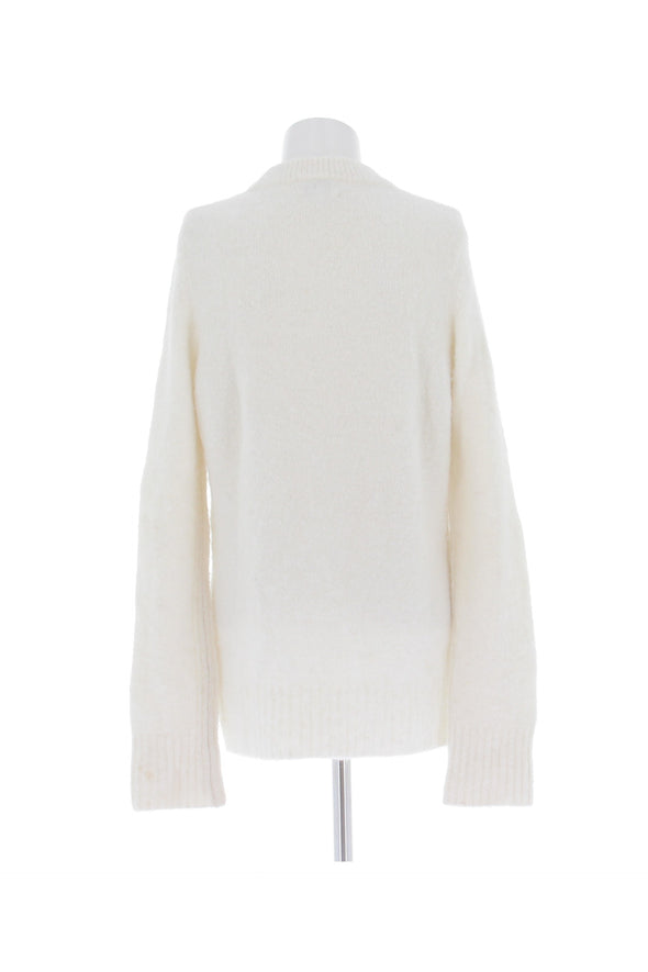 Pull en laine crème