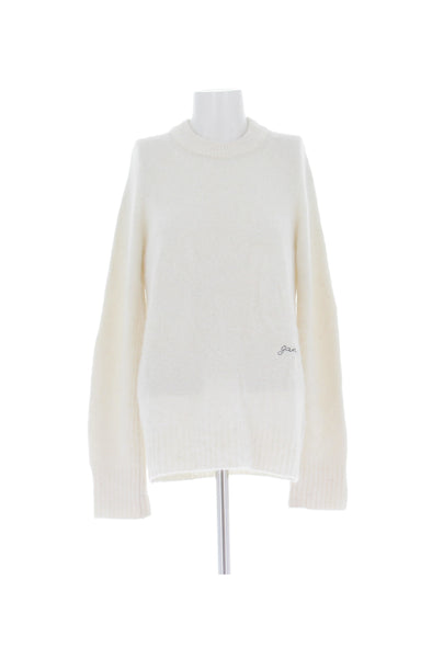Pull en laine crème