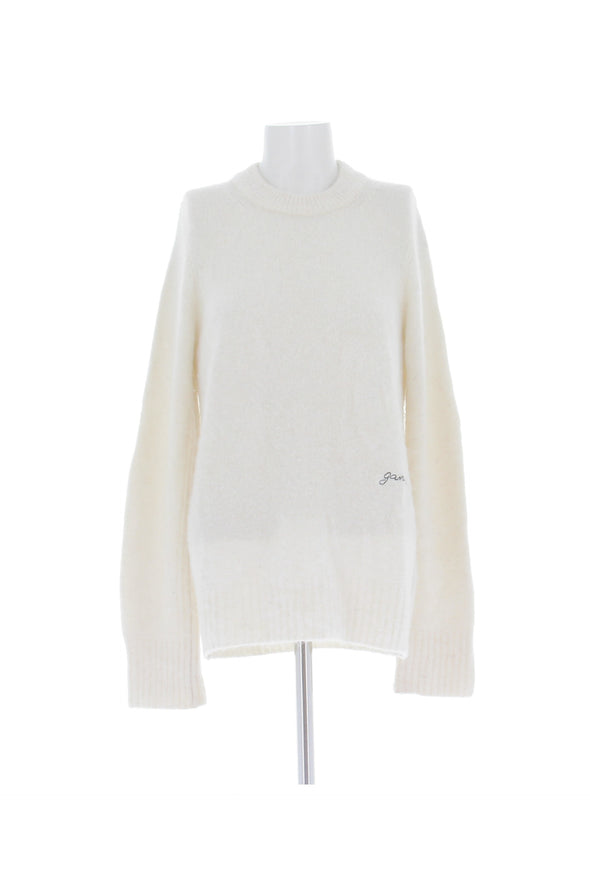 Pull en laine crème