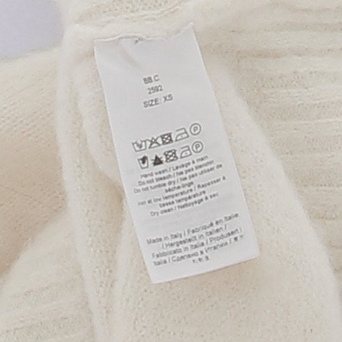 Pull en laine crème