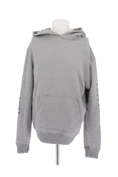 Sweat à capuche gris