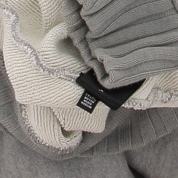 Sweat à capuche gris