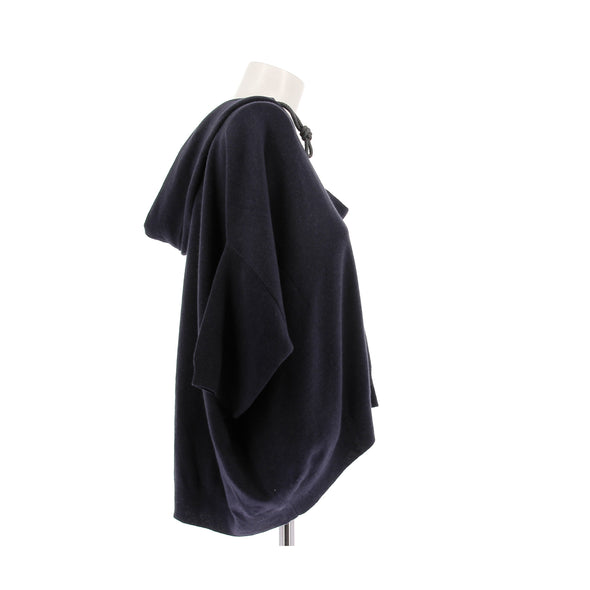 Pull à capuche en cachemire