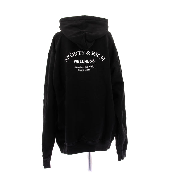 Sweat à capuche noir
