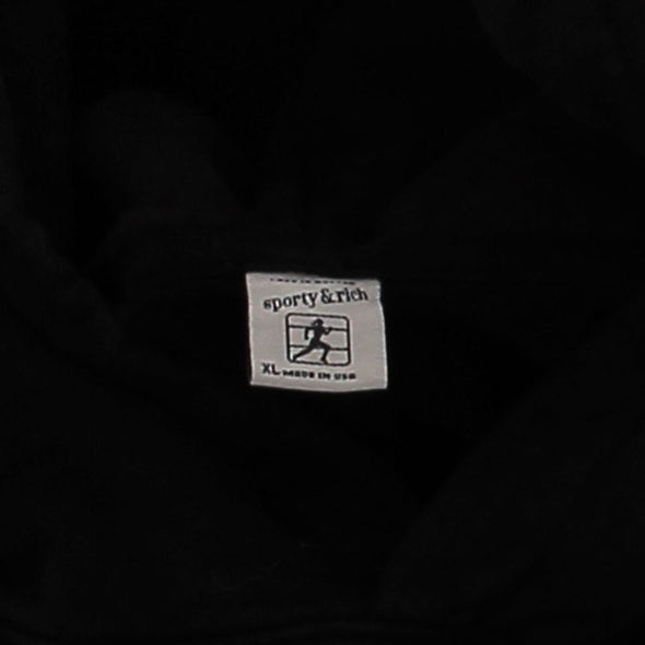 Sweat à capuche noir