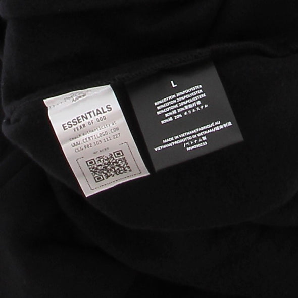 Sweat à capuche noir