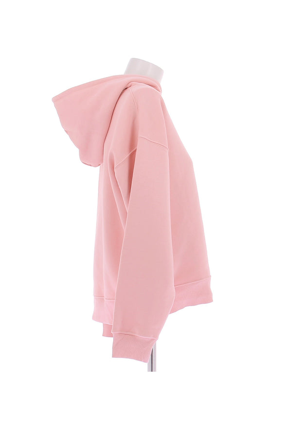 Sweat à capuche rose