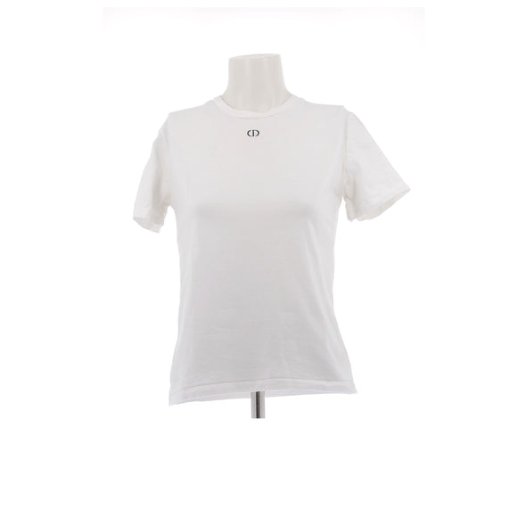 Tee-shirt blanc "CD"