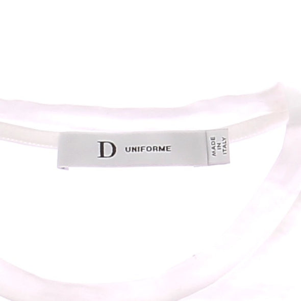 Tee-shirt blanc "CD"