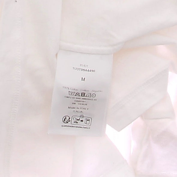 Tee-shirt blanc "CD"