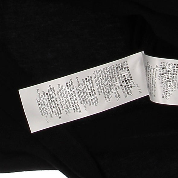 T-shirt noir avec manches en tulle
