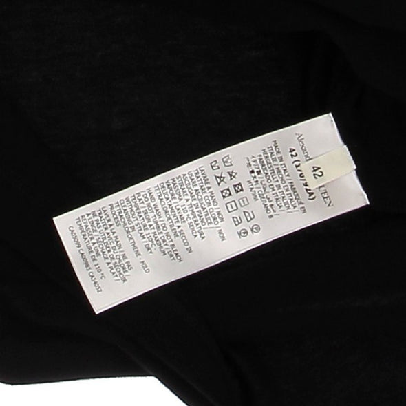 T-shirt noir avec manches en tulle