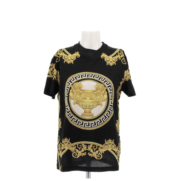 T-shirt noir et doré
