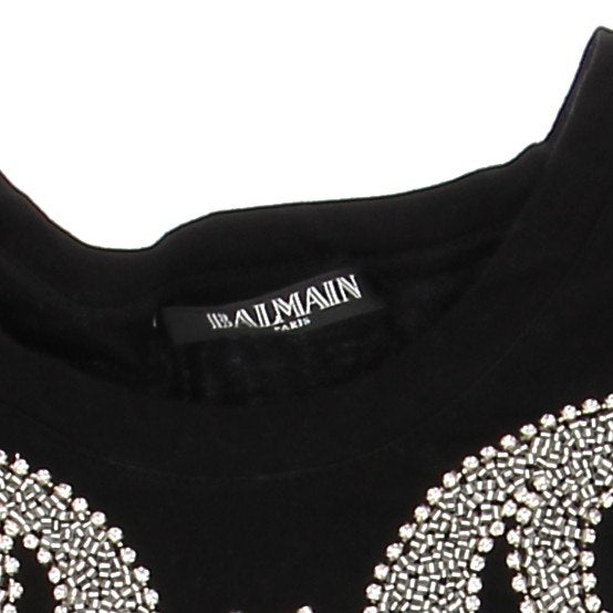 T-shirt à perles et franges