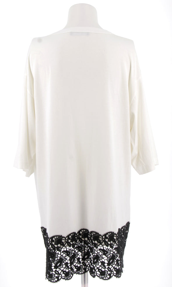 T-shirt blanc "I'm the queen of my life"