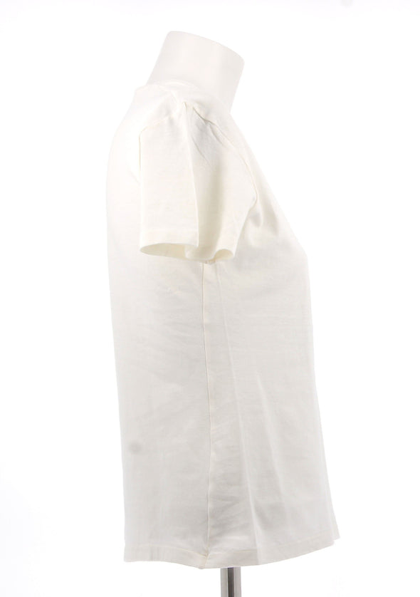 T-shirt blanc à slogan "We should all be feminists"