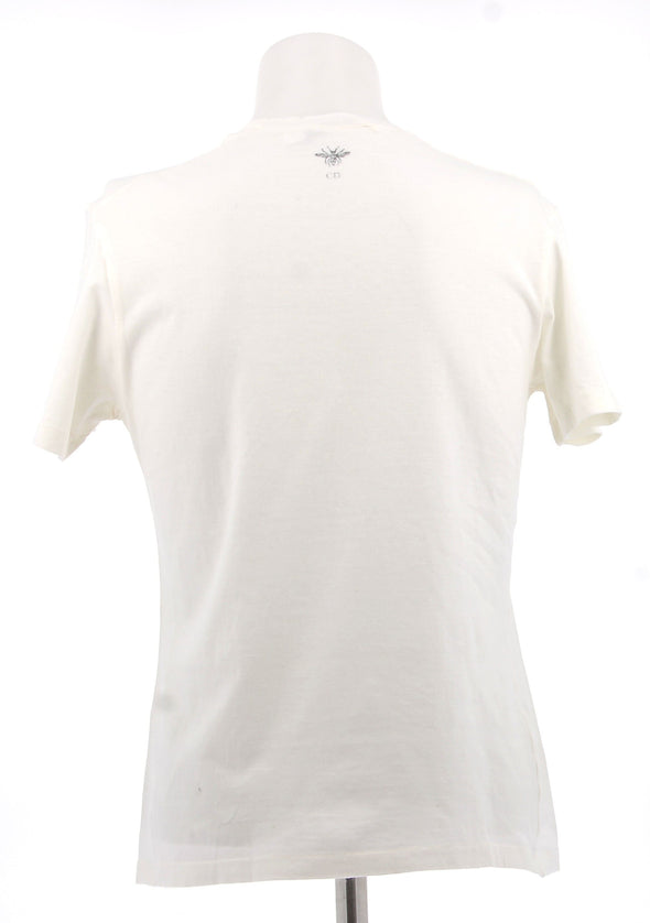 T-shirt blanc à slogan "We should all be feminists"