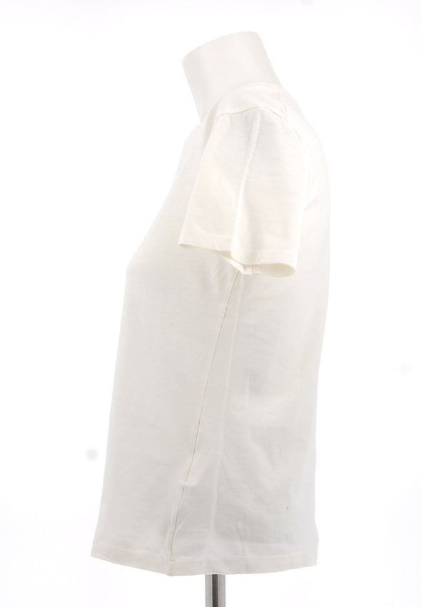 T-shirt blanc à slogan "We should all be feminists"