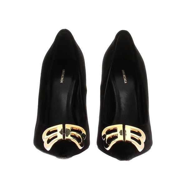 Escarpins en velours "BB"