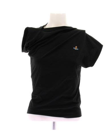 Tee-shirt asymétrique noir
