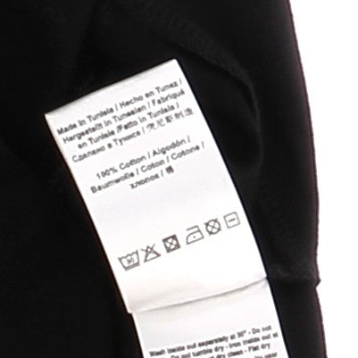 Tee-shirt asymétrique noir