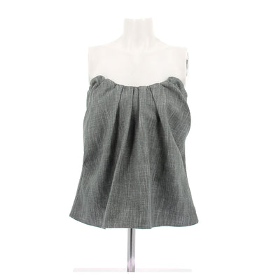 Top bustier en laine