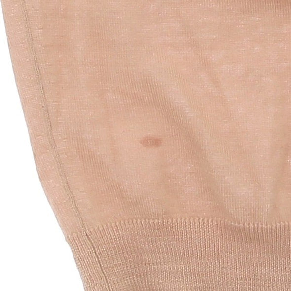 Top beige en cachemire