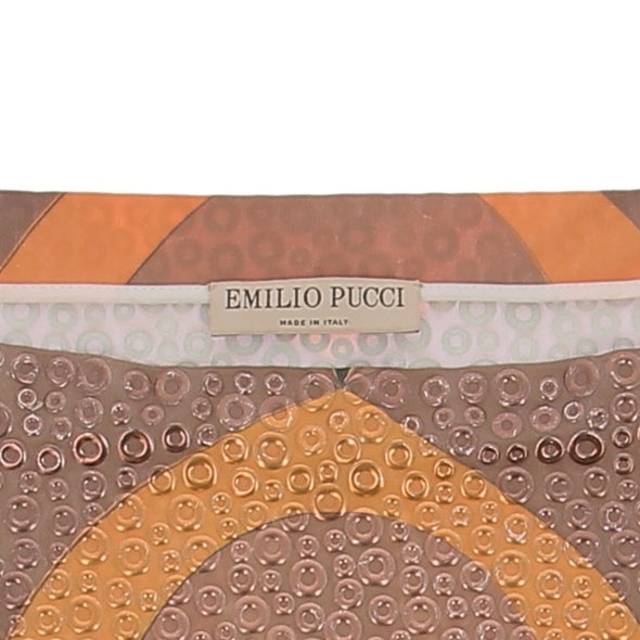 Top multicolore à oeillets
