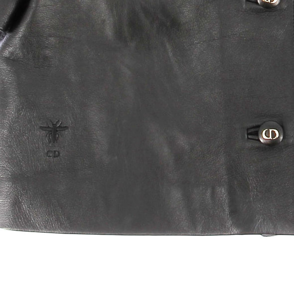 Top en cuir
