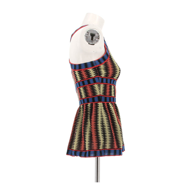 Top multicolore
