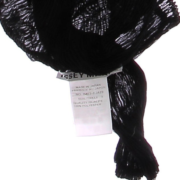 Top noir transparent