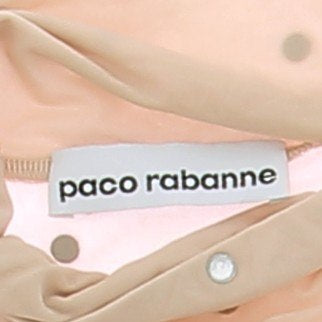 Top nude à strass