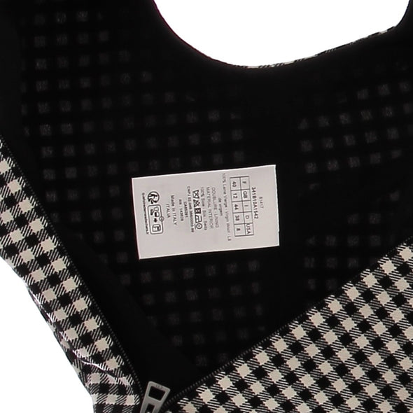 Top en laine vichy