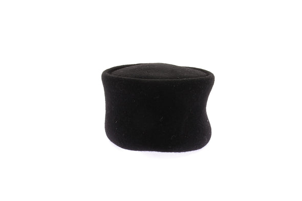 Chapeau en laine noir