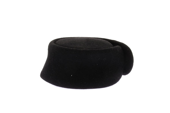 Chapeau en laine noir