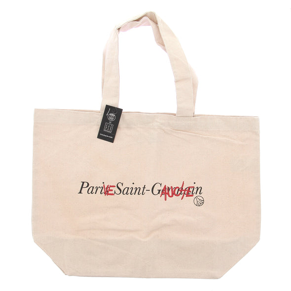 Tote bag écru avec logo