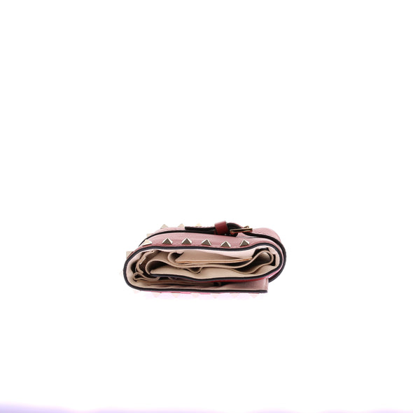 Trousse à bijoux rouge en cuir