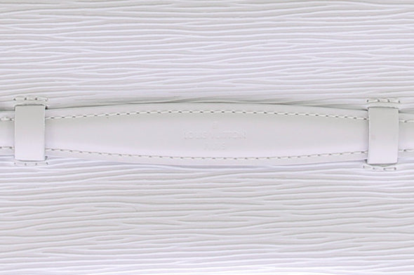 Trousse de toilette en cuir épi