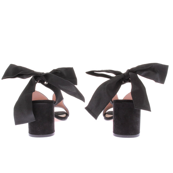 Sandales à talons en velours "Adora"