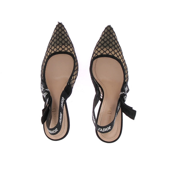 Escarpins Slingback "J'adior" noires