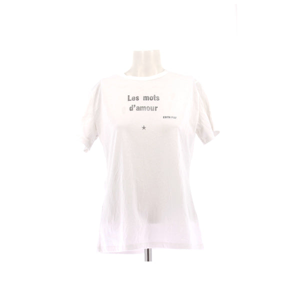 Tee-shirt blanc "Les mots d'amour"