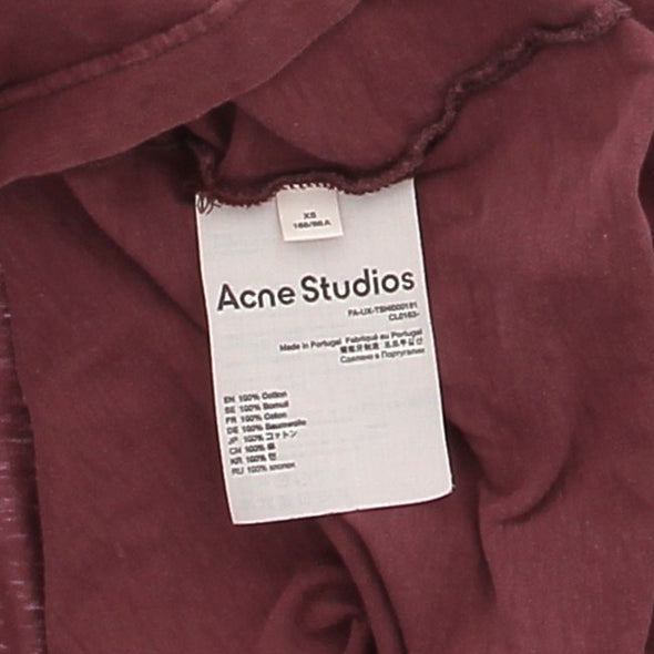 Tee-shirt bordeaux