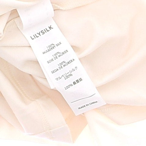 Tee-shirt en soie blanc
