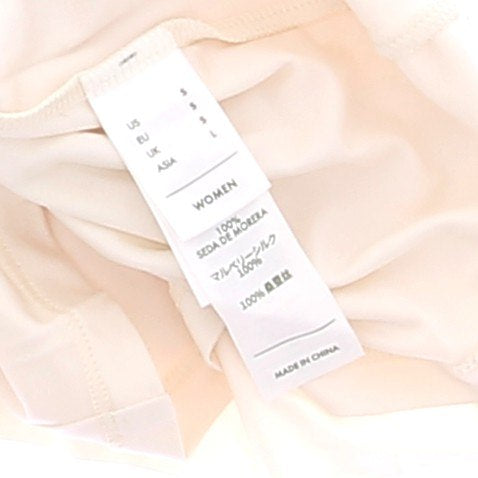 Tee-shirt en soie blanc