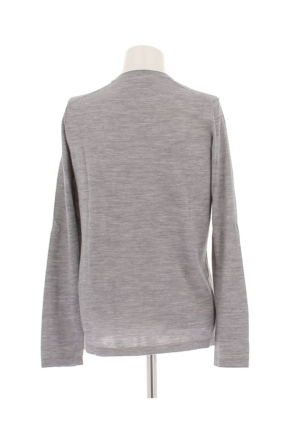 Tee-shirt en laine et soie