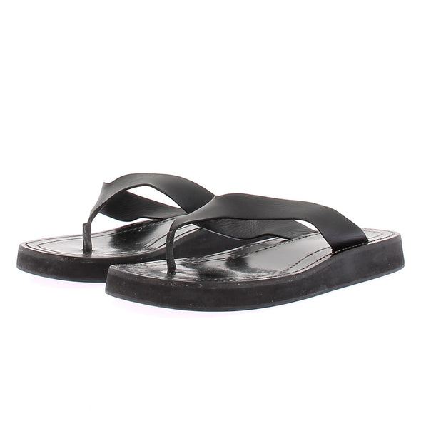 Tongs en cuir "GINZA"