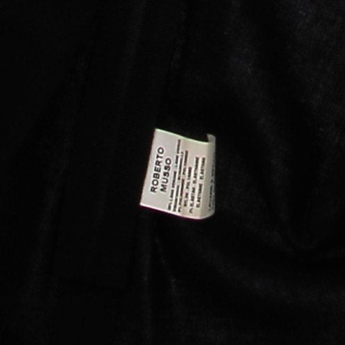 Top débardeur noir en poils