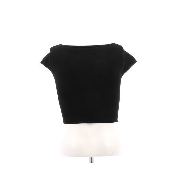 Top noir "Polly"