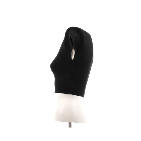 Top noir "Polly"