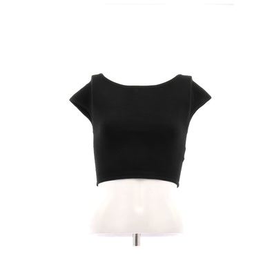 Top noir "Polly"